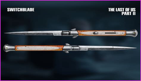 Did ellie lose her switchblade?