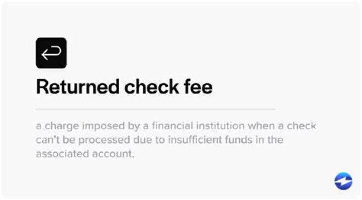 Can I charge a returned check fee?