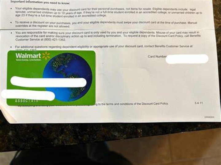 Can I keep my Walmart discount card?