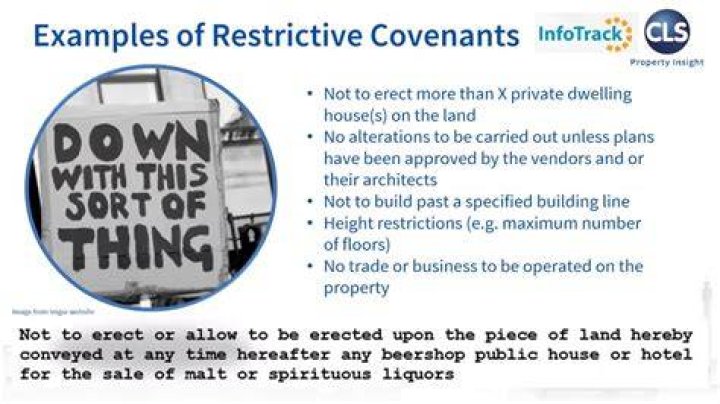 Can I remove a covenant from my property?