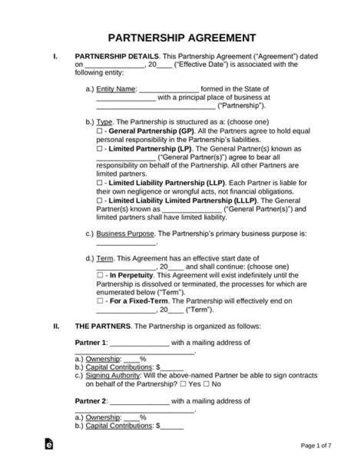 Do partnership agreements need to be in writing?
