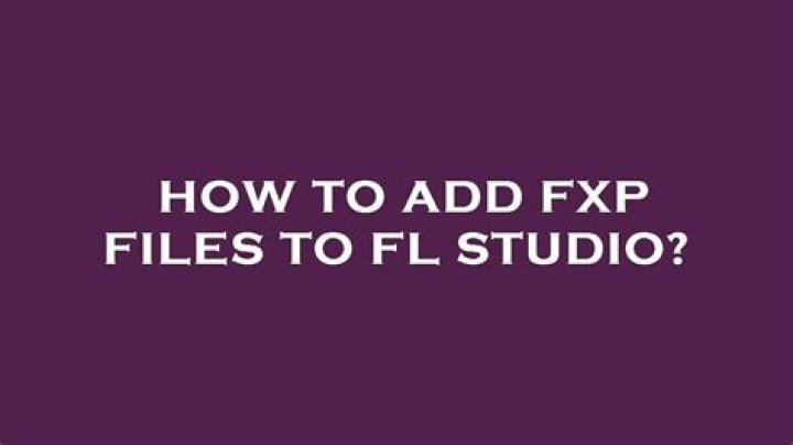 How do I use FXP Files?