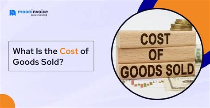How is the cost of goods sold determined?