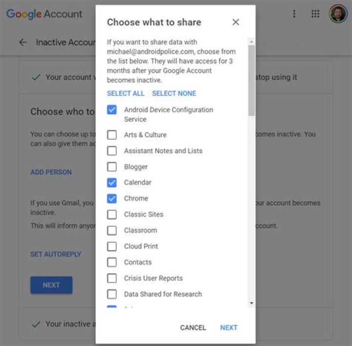 How long before an account goes inactive?