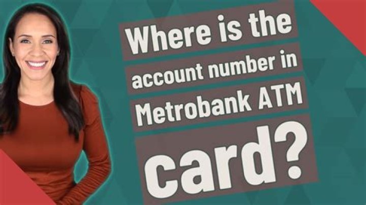 How many digits is Metrobank ATM account number?