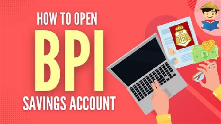 How much is the opening account in BPI?