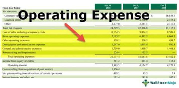 Is development cost an operating expense?