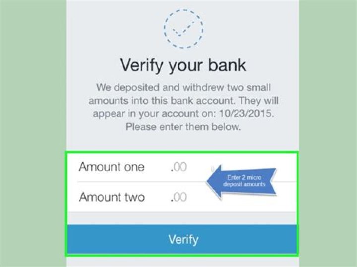 Is it mandatory to have a bank account?