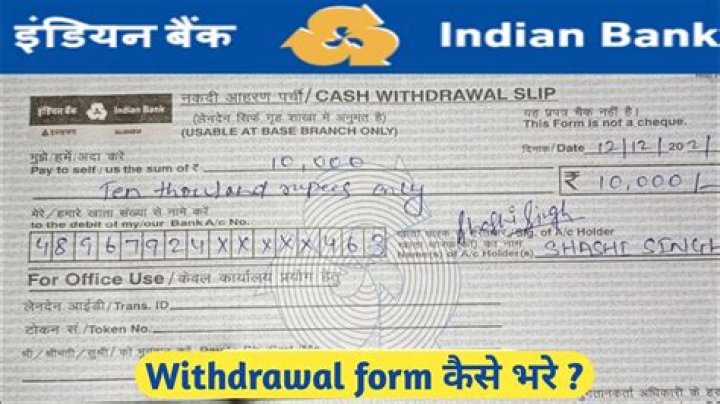 What does cash withdrawal mean?