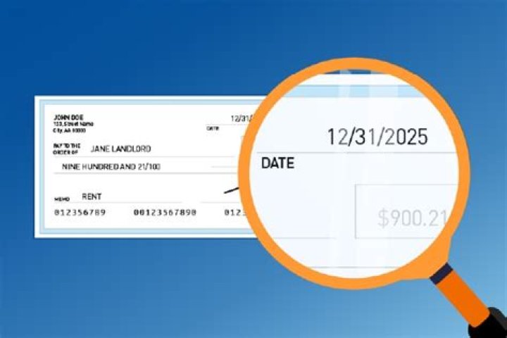 What is a check with a future date called?