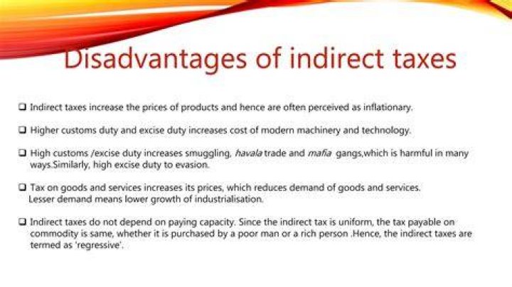 What is direct tax and its advantages and disadvantages?