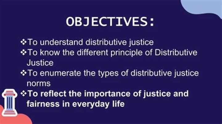 What is distributive justice in Islam?