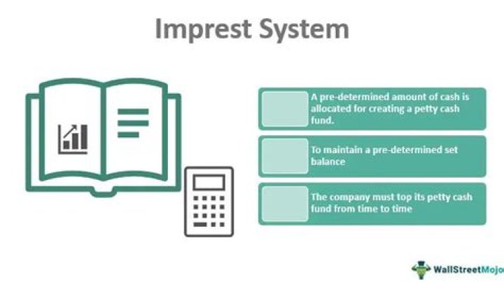 What is imprest account used for?