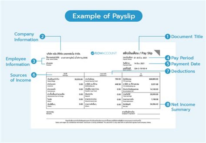 What is pay in slip meaning?