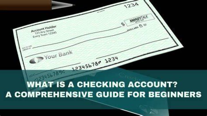 What is the name we give checking accounts in banks?