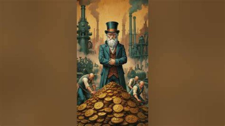 Who got rich during the Industrial Revolution?