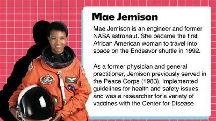Why is Mae Jemison important in history?